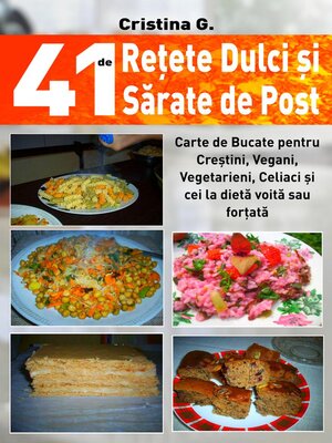 cover image of 41 de Retete Dulci si Sarate de Post